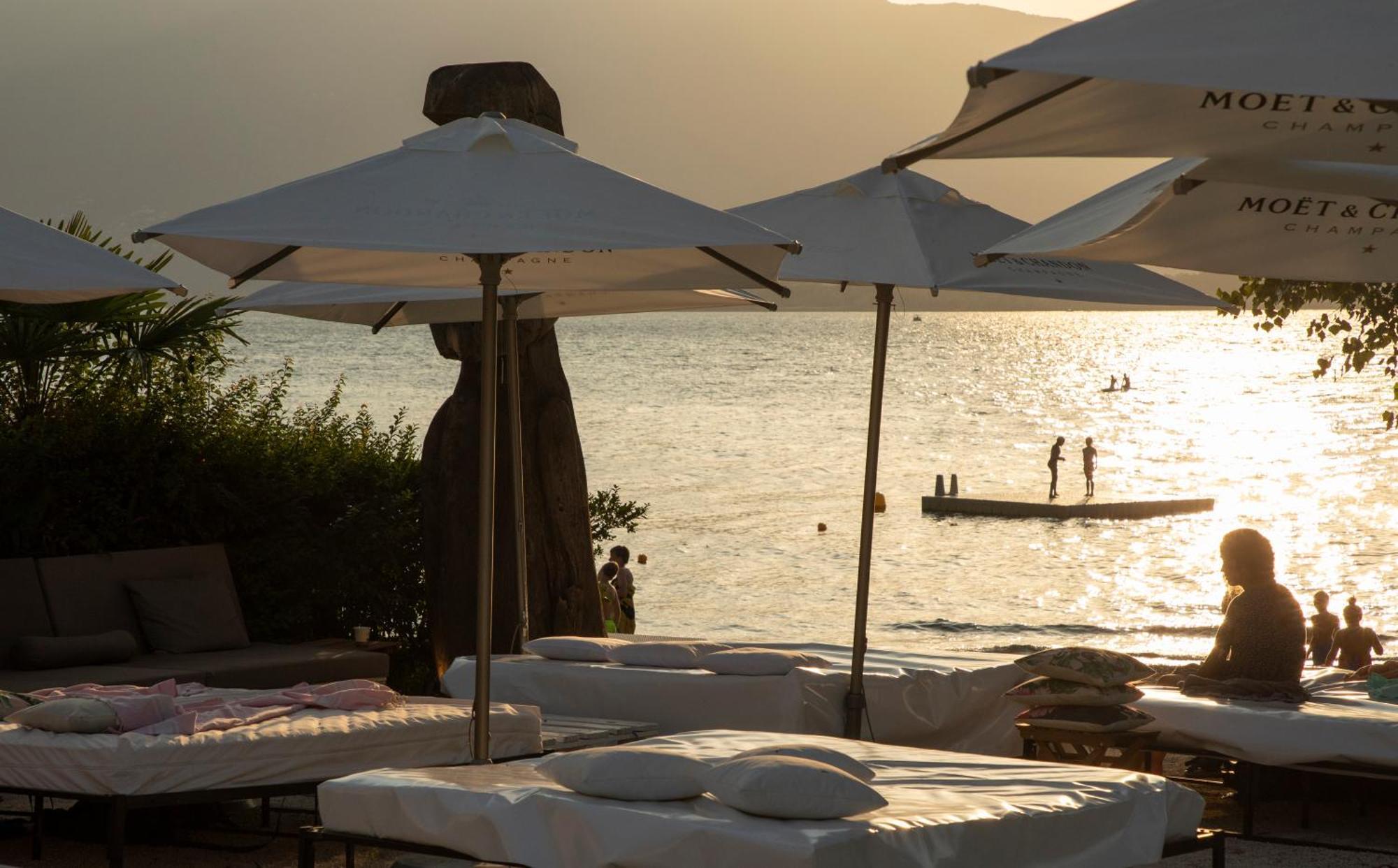 Riva Beach Club I Boutique Hotel I Restaurant Gambarogno Exterior foto